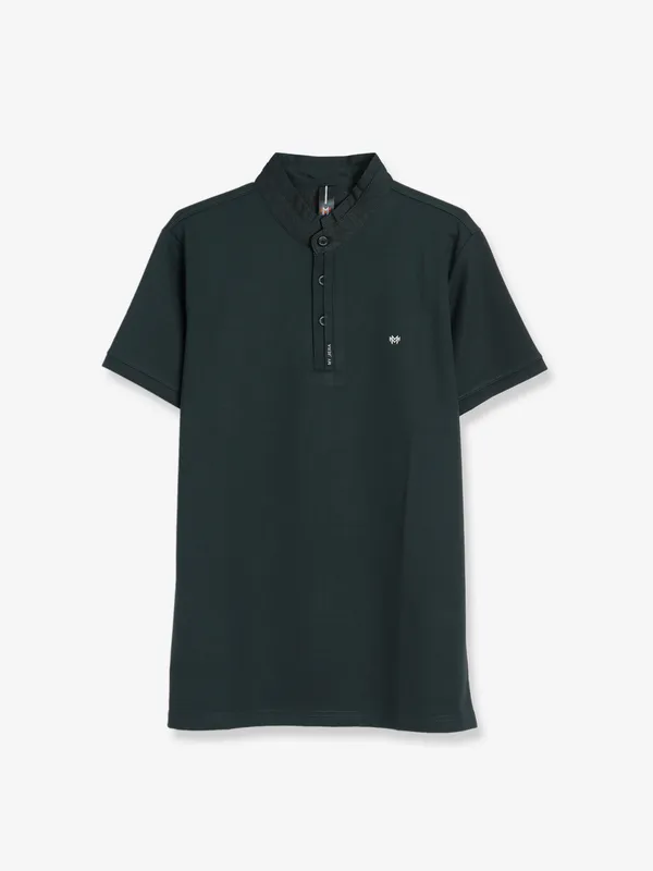 Mymera cotton black t shirt