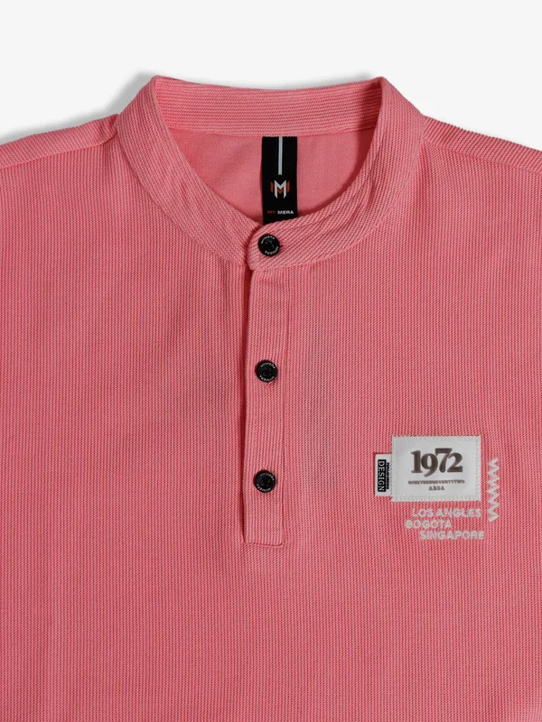 Mymera cotton pink t shirt