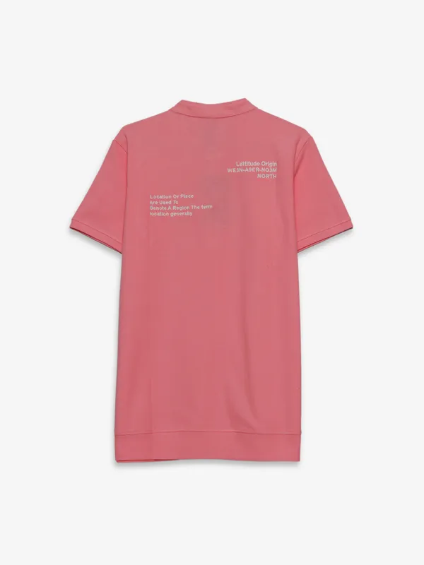 Mymera cotton pink t shirt