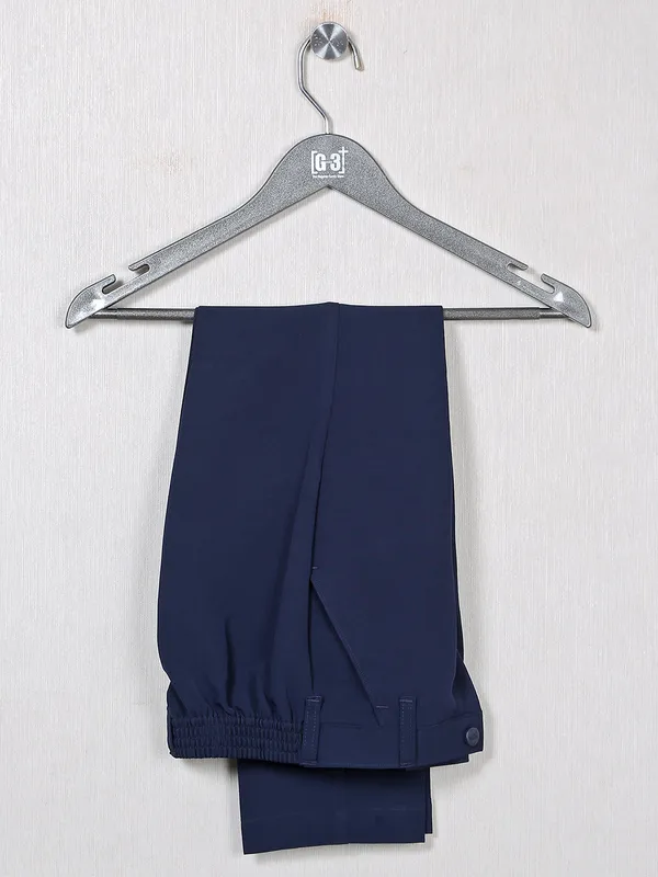 Navy terry rayon wedding and recption indowestern