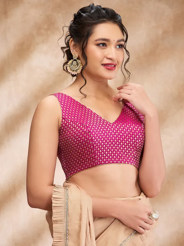 New arrived purple silk blouse for women
