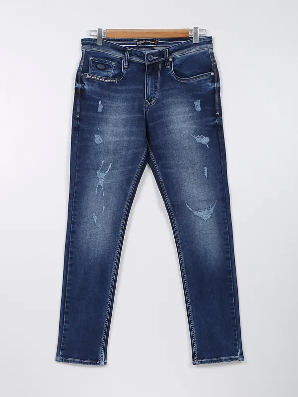 Nostrum ankle jeans in dark blue