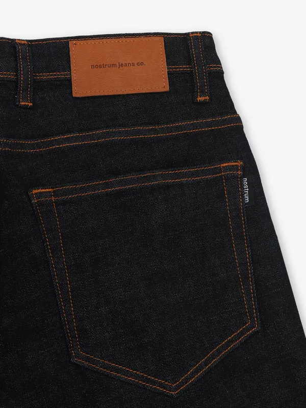 NOSTRUM black ankle fit denim jeans