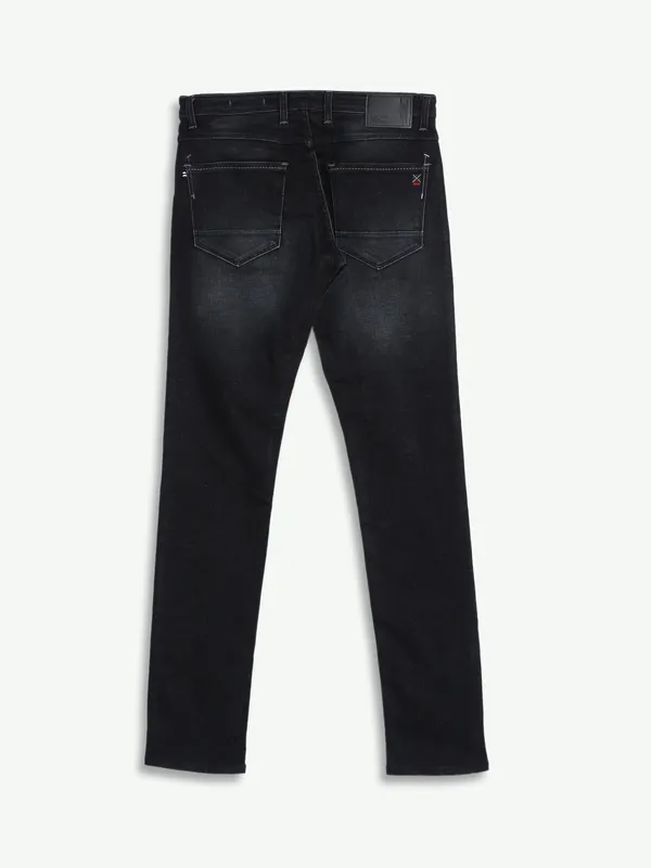 Nostrum washed black slim fit jeans