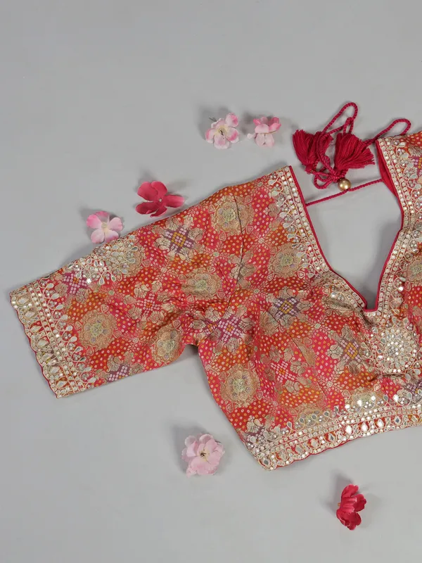 Onion pink georgette saree with subtle shine