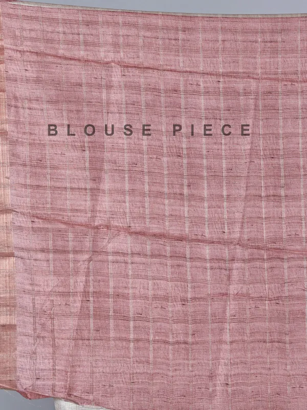 Onion pink grey semi silk saree with cutwork elegance