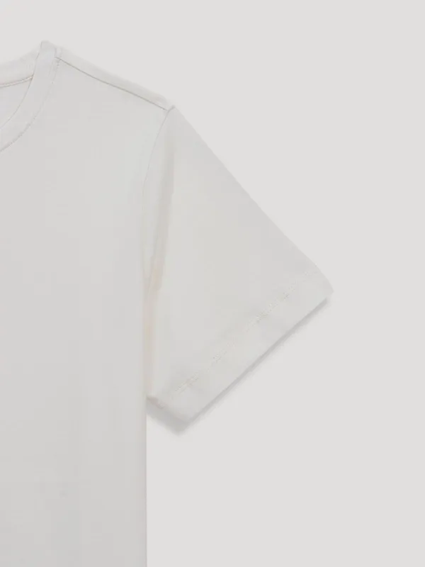 ONLY printed off-white cotton t-shirt