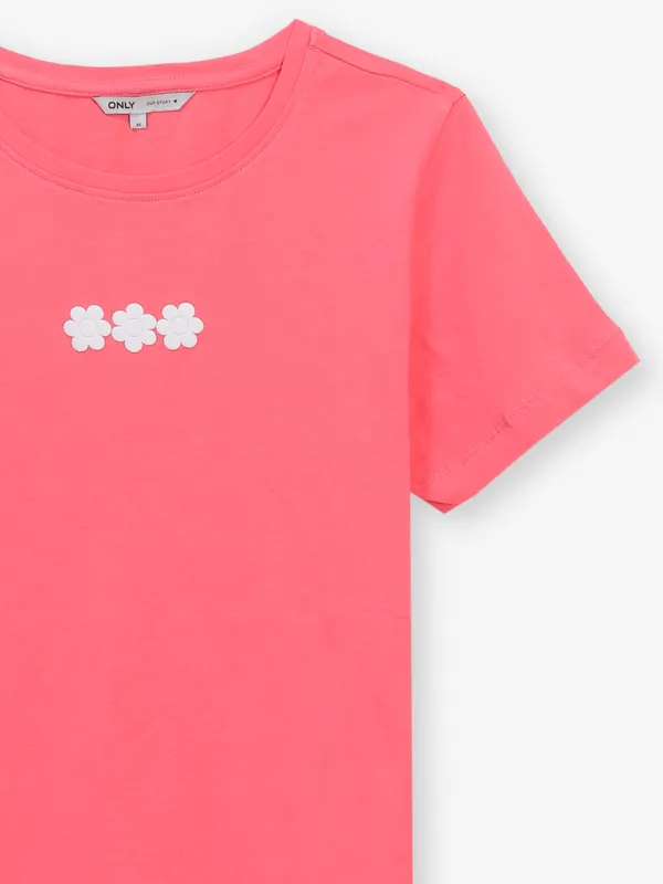 ONLY watermelon color printed t-shirt
