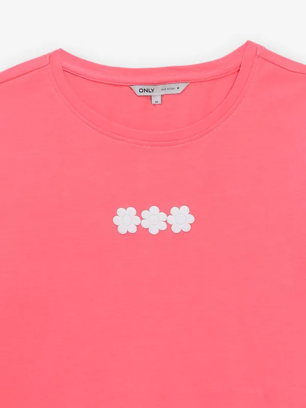 ONLY watermelon color printed t-shirt