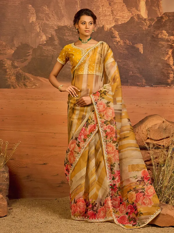 Organza Saree Buy Pure Organza Sarees Online at Best Prices