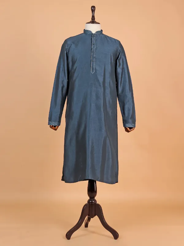 Pacific silk waistcoat set for men