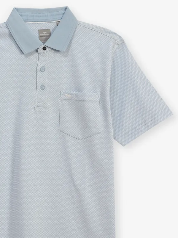 PARK AVENUE sky blue cotton t-shirt
