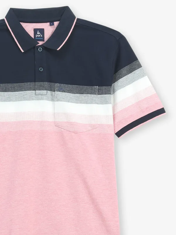PARX pink cotton t-shirt