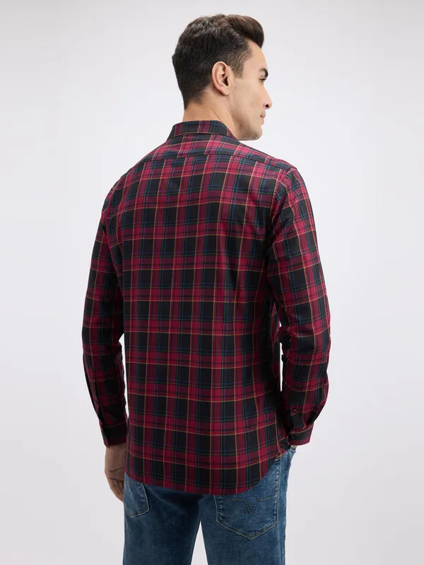 PEPE black checks cotton shirt