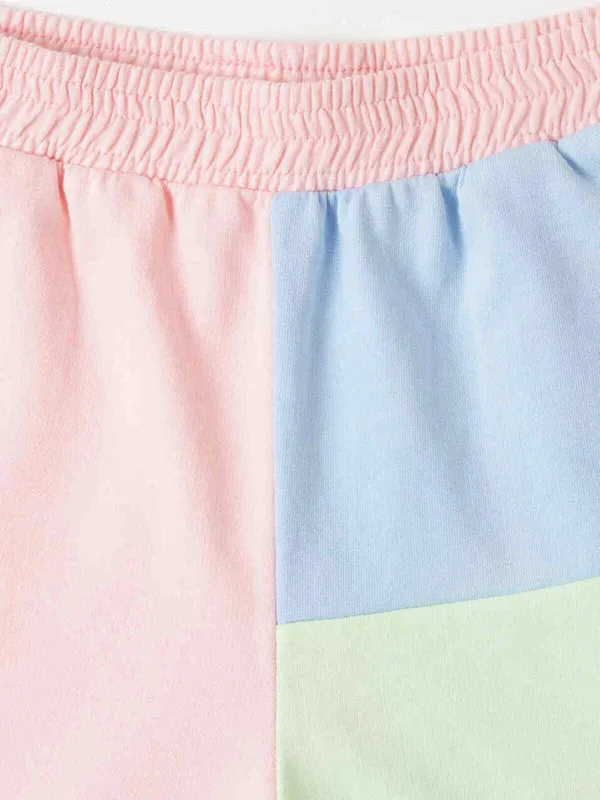 Pepe Jeans baby pink cotton shorts