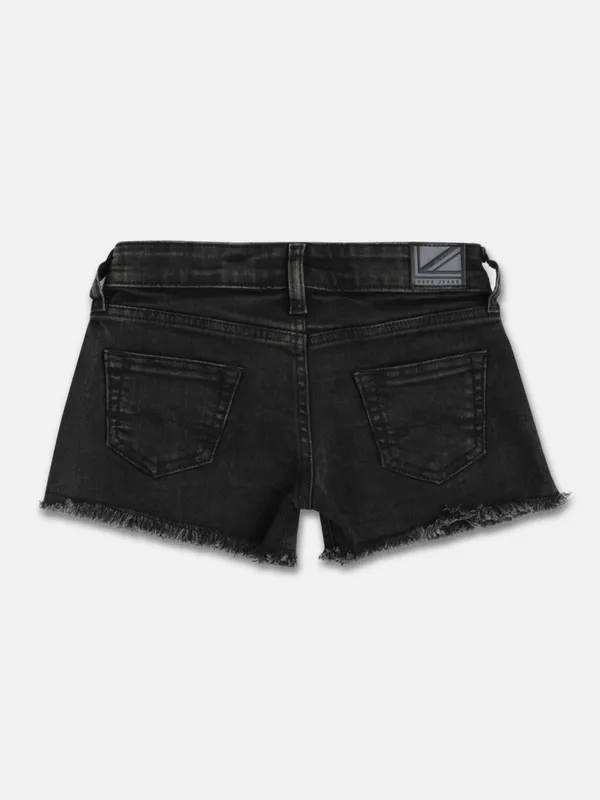 Pepe Jeans black denim shorts