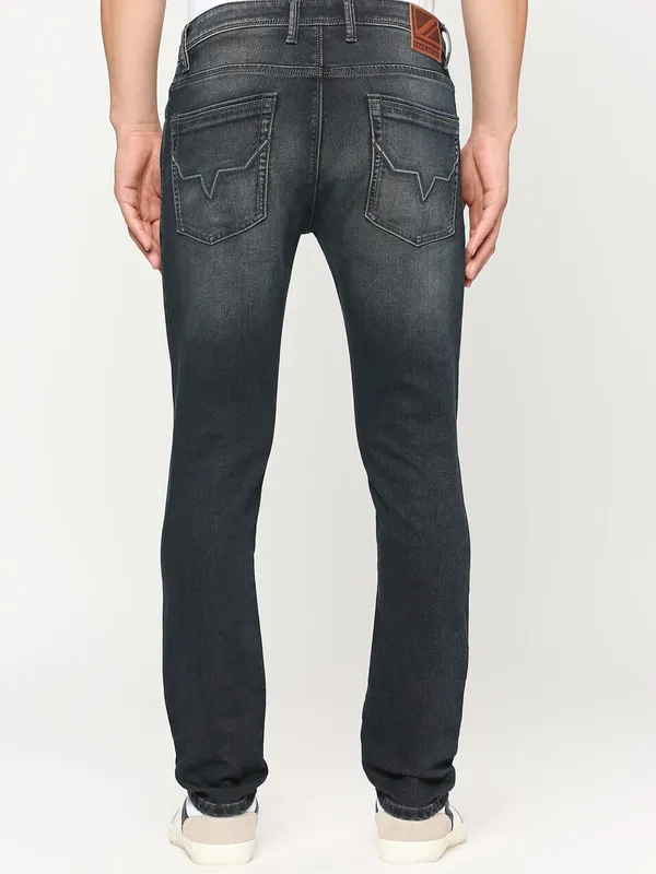 Pepe Jeans black slim fit jeans in washed