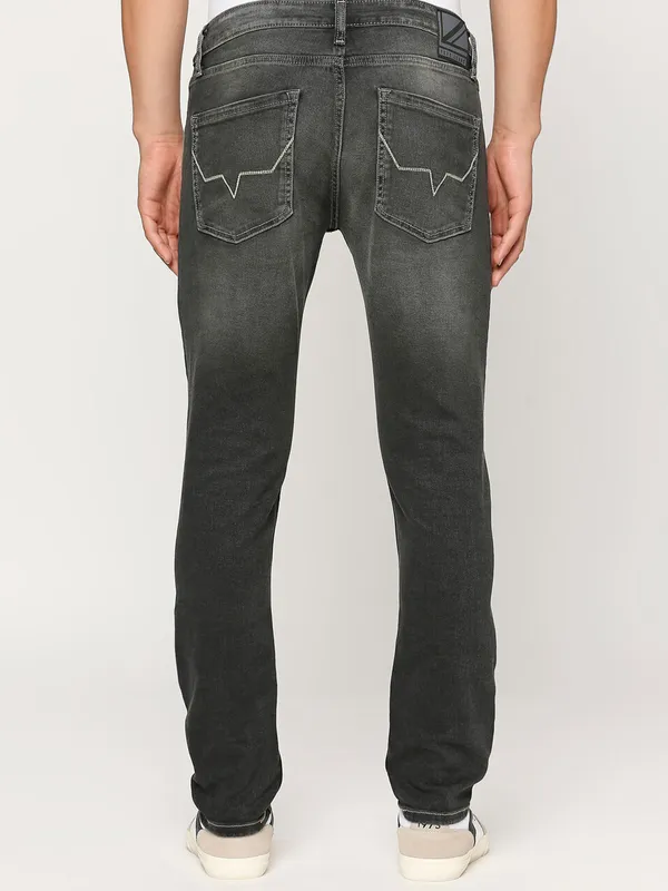 Pepe Jeans black slim taper jeans