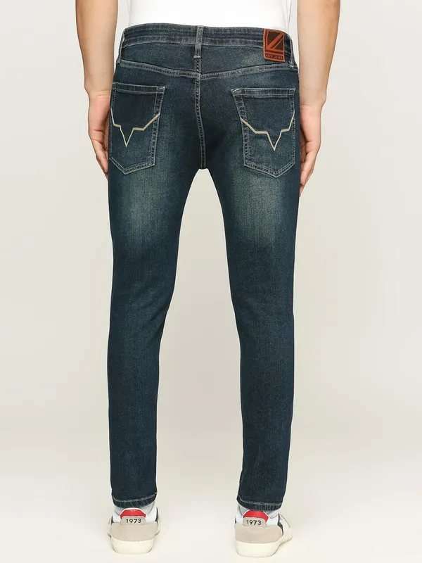 Pepe Jeans blue ankle regular fit jeans