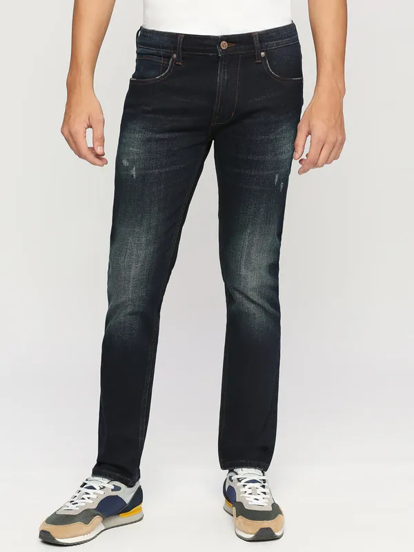 Pepe Jeans blue jeans in washed with slim fit