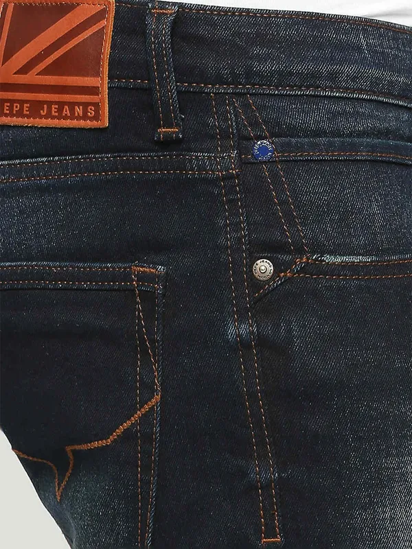 Pepe Jeans blue jeans in washed with slim fit