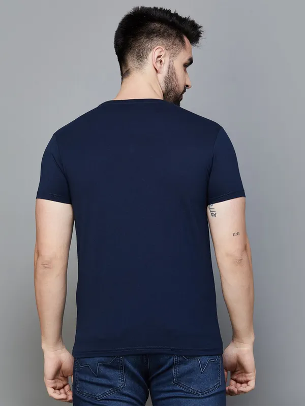 Pepe Jeans casual navy t shirt in printed