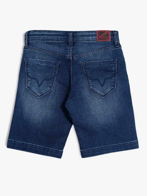 PEPE JEANS dark blue washed shorts