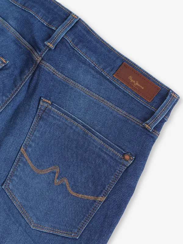 PEPE JEANS denim  blue washed jeans