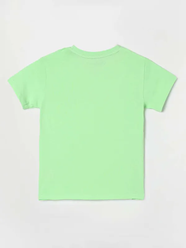 Pepe Jeans green cotton casual t shirt