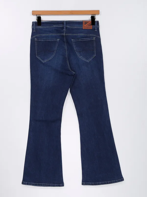 Pepe Jeans Indigo blue washed flare jeans
