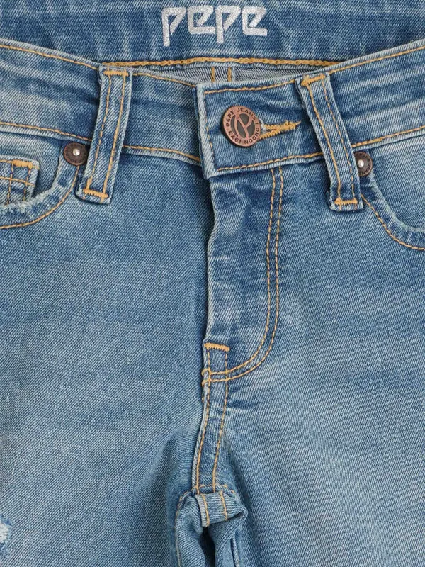 Pepe Jeans light blue ripped jeans