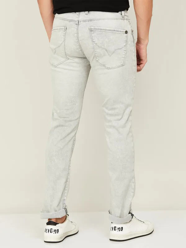 Pepe Jeans light grey skinny fit jeans