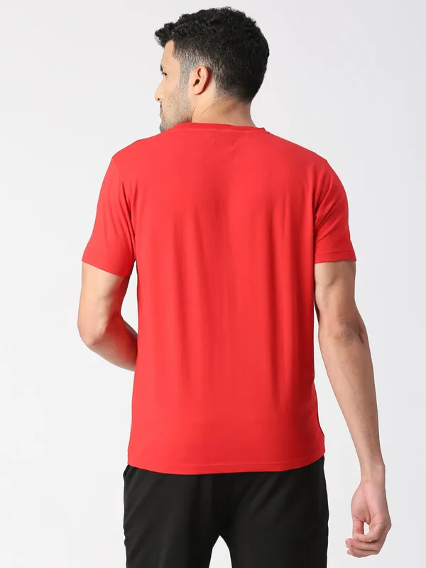 Pepe Jeans red round neck t shirt