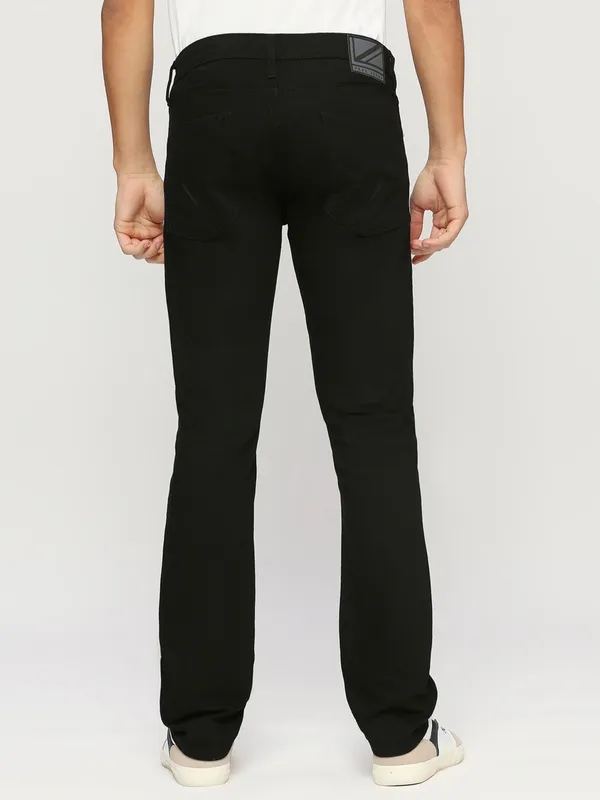 Pepe Jeans slim fit black solid jeans