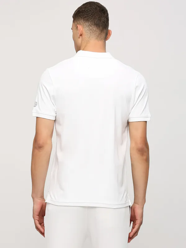 Pepe Jeans slim fit plain white cotton t shirt