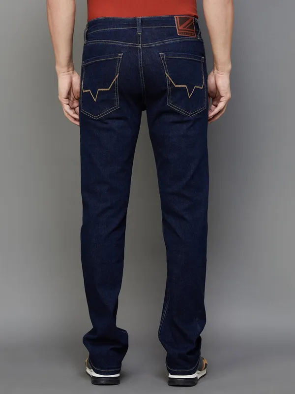 Pepe Jeans solid dark navy regular fit jeans