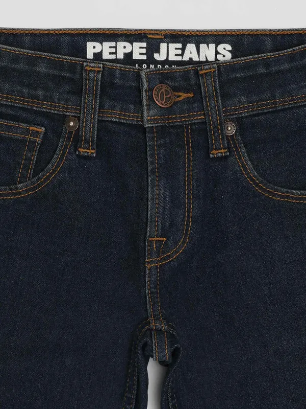 Pepe Jeans solid navy jeans
