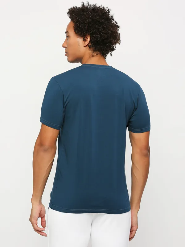 Pepe Jeans teal blue round neck t shirt