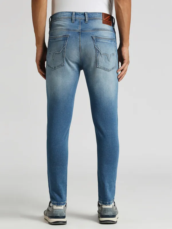 PEPE JEANS washed bule regular fit jeans