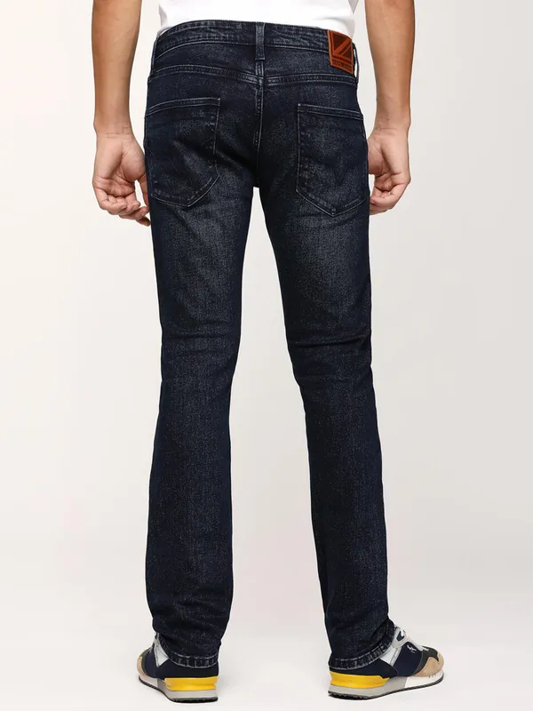 Pepe Jeans washed dark navy jeans