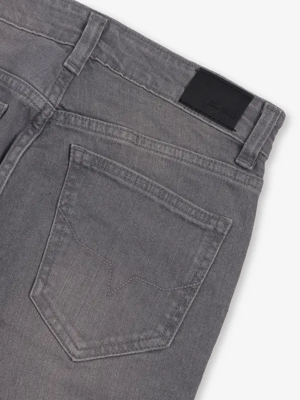 PEPE JEANS washed grey jeans in denim