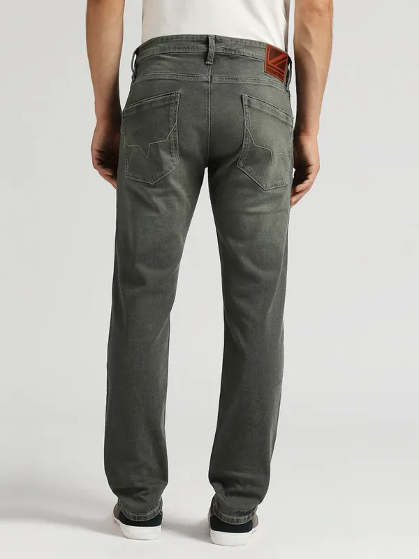 PEPE JEANS washed grey slim fit jeans