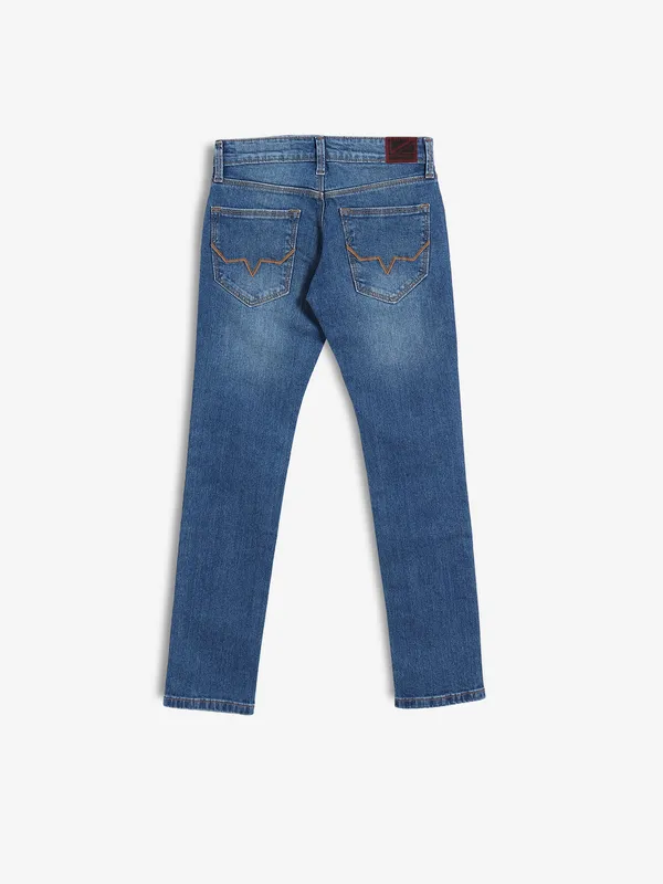 PEPE JEANS washed ripped blue jeans