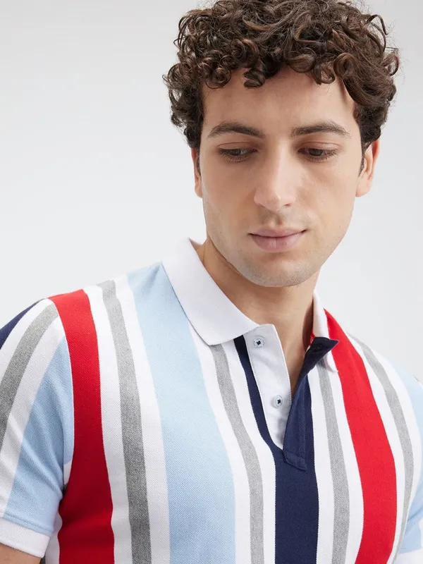 PEPE multicour cotton t-shirt for men