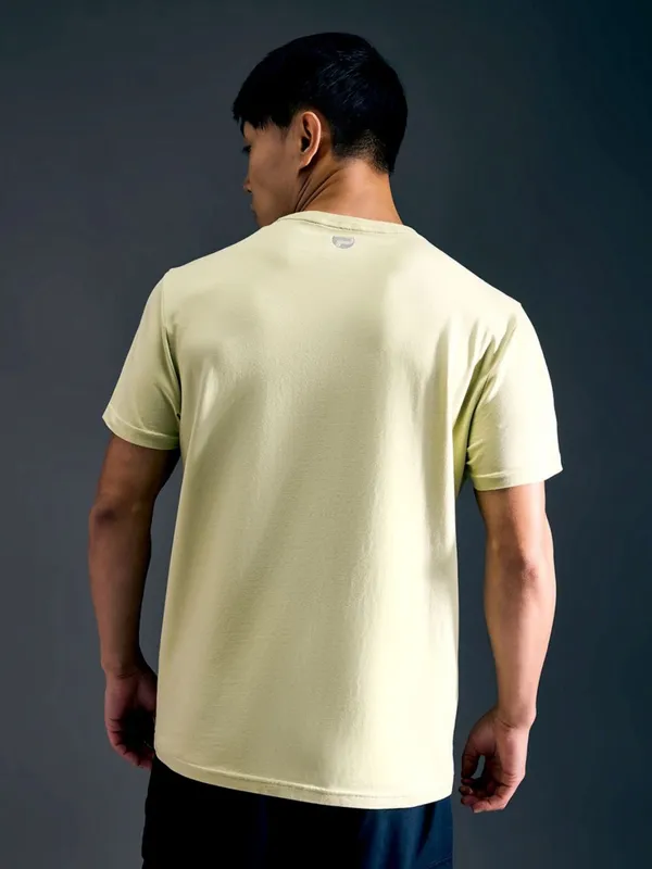 PEPE pista green cotton slim fit casual t-shirt