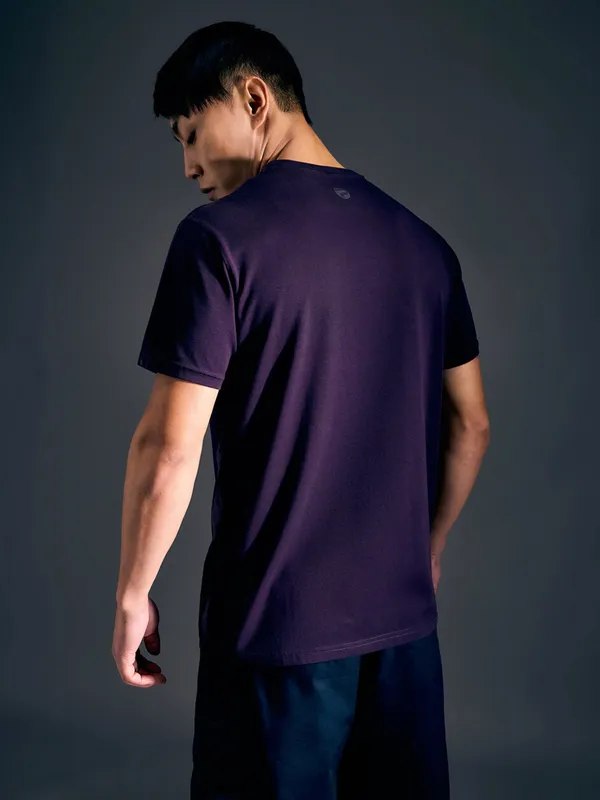 PEPE wine cotton slim fit t-shirt for men