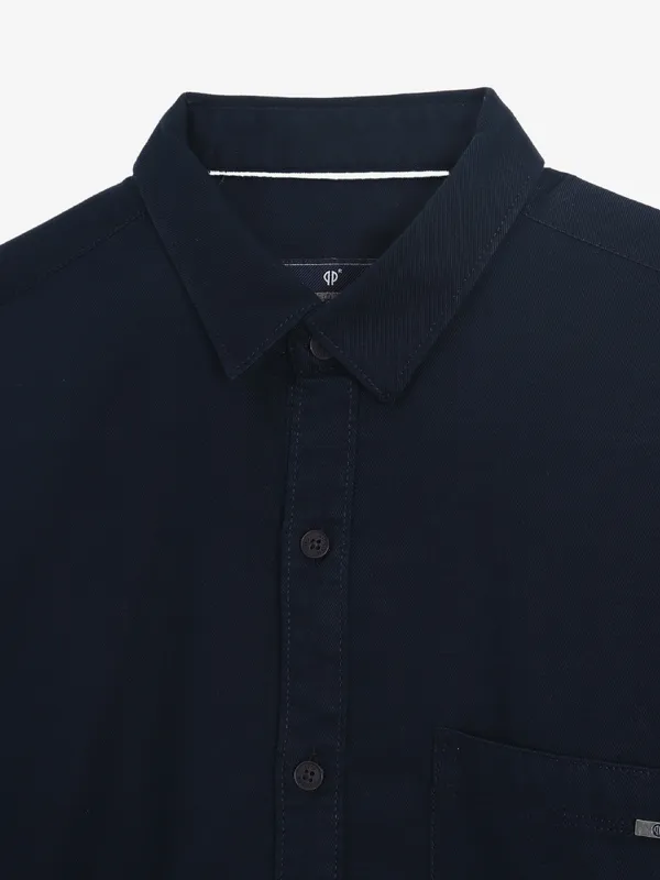 PIONEER palin navy cotton shirt