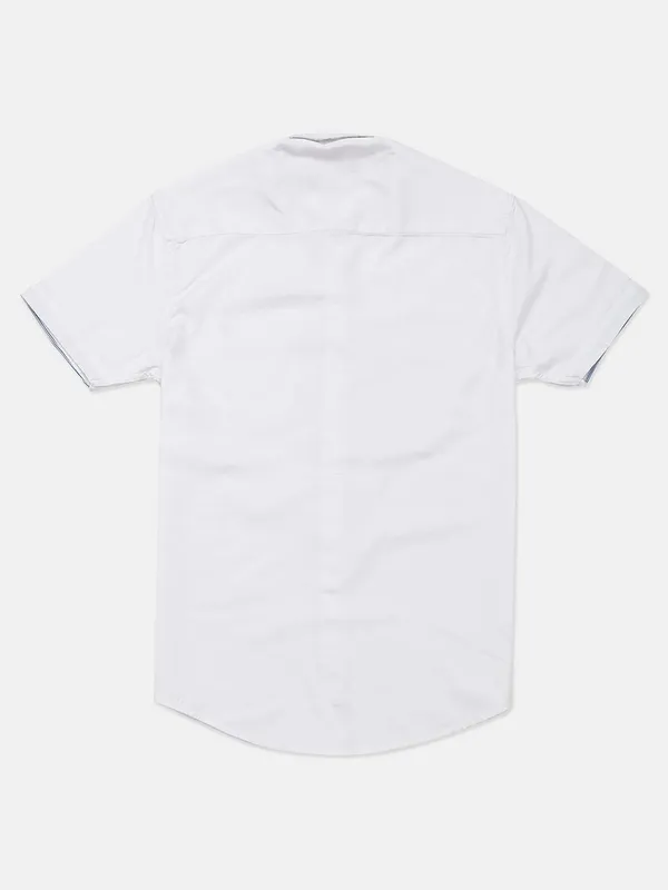 Pioneer white casual shirt