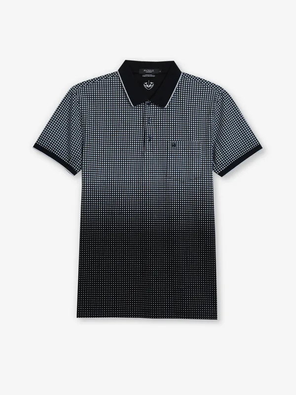 PSOULZ black and white cotton t-shirt