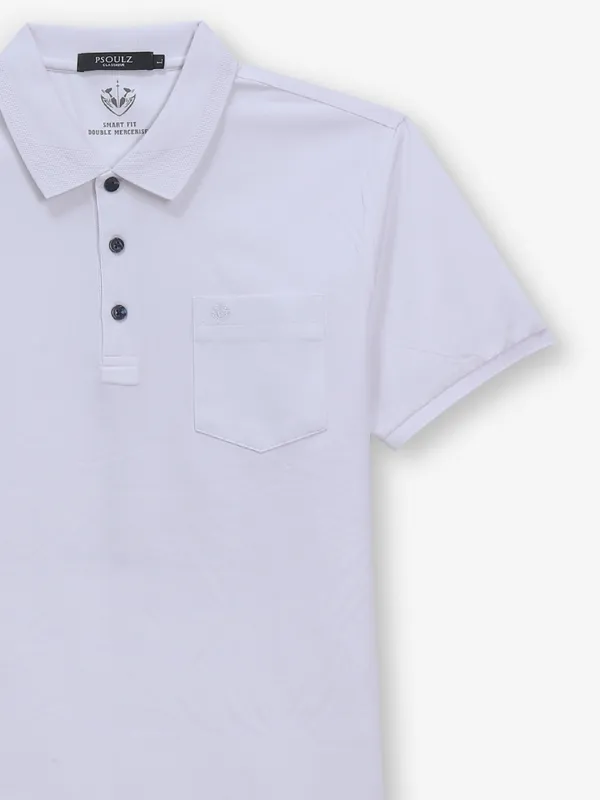PSOULZ light blue cotton t-shirt